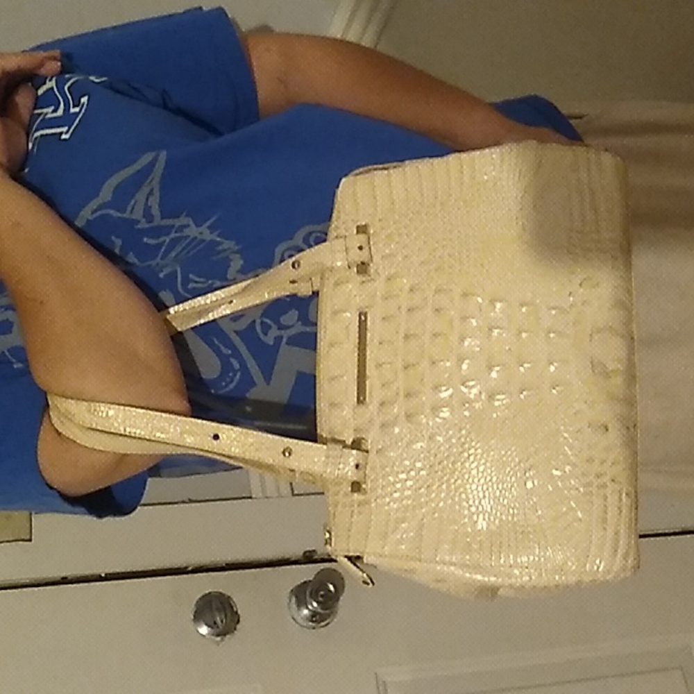 SOLD!! NWT Alice Sunglow Melbourne Genuine Leather Brahmin Bag W Dust Bag - Picture 16 of 16